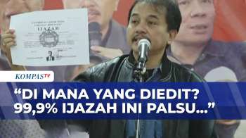 Roy Suryo Tegaskan Tak Edit Ijazah Jokowi, Sebut Sudah Dikonfirmasi KPU | BERUT
