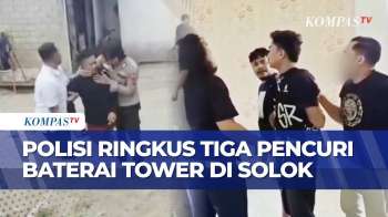 Komplotan Pencuri Baterai Tower Di Solok Dibekuk Polisi, Kerugian Capai Rp 300 Juta | BERUT