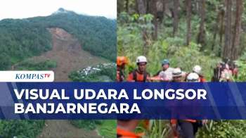 Visual Udara, Kondisi Longsor Banjarnegara | BERITA UTAMA