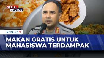 Mahasiswa Terdampak Bencana Sumatera Dapat Makan Gratis Di Posko Polda DIY | BERUT