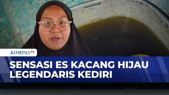 Sensasi Es Kacang Hijau Legendaris Di Kandat Kediri, Laris 200 Porsi Sehari | SAPA SIANG