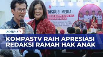 KompasTV Raih Penghargaan Redaksi Berperspektif Hak Anak Tahun 2025 | JMP