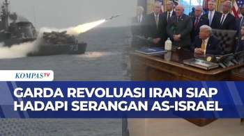 Garda Revolusi Iran Siap Tempur Hadapi AS-Israel, Persediaan Rudal Ditingkatkan!