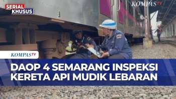 Jelang Mudik Lebaran, Daop 8 Semarang Lakukan Pengecekan Sarana Kereta Api | SAPA PAGI