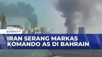 Lancarkan Serangan Balasan, Iran Bidik Markas Komando AS di Bahrain | SAPA MALAM