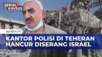 Hancur! Penampakan Kantor Polisi Di Teheran Iran Dihantam Serangan Udara Israel AS | SAPA PAGI