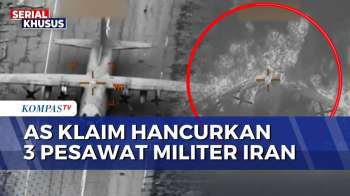 Rilis Rekaman Serangan, AS Klaim Hancurkan 3 Pesawat Militer Iran | BERUT