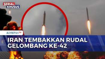 Balas Serangan AS-Israel, Iran Tembakkan Rudal Gelombang Ke-42 | SAPA MALAM