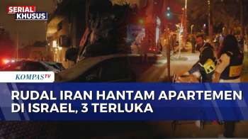 Serangan Rudal Iran Hancurkan Apartemen di Israel, 3 Orang Terluka | BERUT