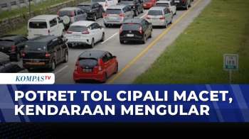 Arus Balik Tol Cipali KM 188 Padat, Antrean Kendaraan Mengular Hingga KM 166 | INDO UPDATE