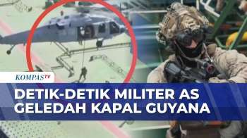 Rekaman Detik-Detik Militer AS Geledah Kapal Tanker Berbendera Guyana di Samudra Hindia