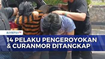 Polisi Ringkus 14 Pelaku Pengeroyokan dan Pencuri Motor Suporter di Purwakarta | BORGOL