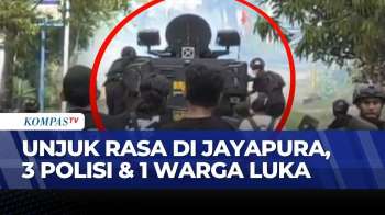Aksi Mahasiswa Papua Ricuh Di Abepura, Polisi Semprot Water Cannon & Gas Air Mata | SAPA MALAM