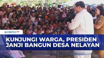 Presiden Prabowo Kunjungi Pulau Miangas, Janjikan Bangun Desa Nelayan | KOMPAS SIANG