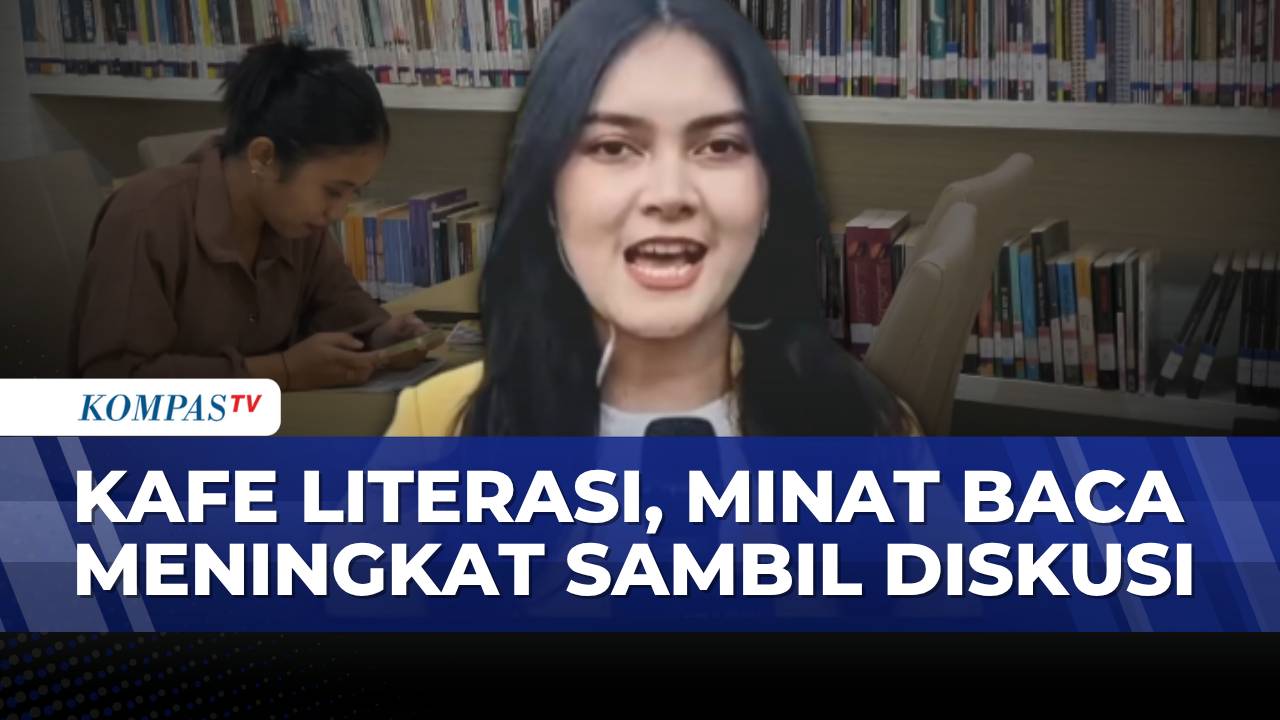 Intip Konsep Perpustakaan Modern Hadir di Cafe Literasi Waka Tujuh Banjarbaru | KOMPAS SIANG