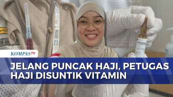 Petugas Haji Dapat Tambahan Vitamin Jelang Puncak Ibadah Haji 2026 | KOMPAS SIANG
