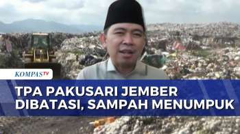 Pembatasan TPA Pakusari Jember, Sampah Mulai Menumpuk dan Berserakan di Sejumlah Lokasi