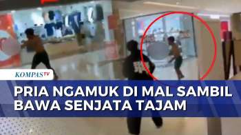 Heboh! Pemuda Mengamuk Bawa Senjata Tajam di Mal Manado, Sempat Diamuk Massa dan Dikejar Polisi