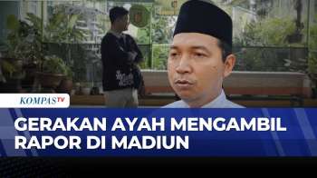 GEMAR Di Madiun, Ayah Datang Langsung Ke Sekolah Ambil Rapor Anak | KOMPAS SIANG