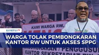 Warga Gelar Aksi Protes Tolak Pembongkaran Kantor RW Untuk Akses SPPG | BERITA UTAMA