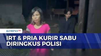 IRT Dan Pria Di Kendari Ditangkap, Jadi Kurir Sekaligus Pengedar Sabu Lintas Kabupaten