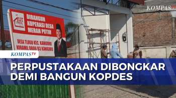 Perpustakaan Sekolah di Blitar Dirobohkan untuk Kopdes, Siswa Kehilangan Ruang Baca | BERUT