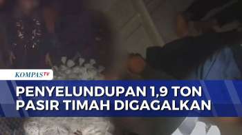 TNI AL Gagalkan Penyelundupan 1,9 Ton Pasir Timah Senilai Rp1,5 Miliar, 5 Pelaku Ditangkap
