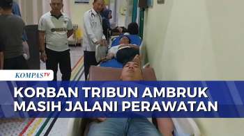 Korban Ambruknya Tribun GOR Satria Purwokerto Masih Dirawat, Korban Alami Patah Tulang | SAPA SIANG
