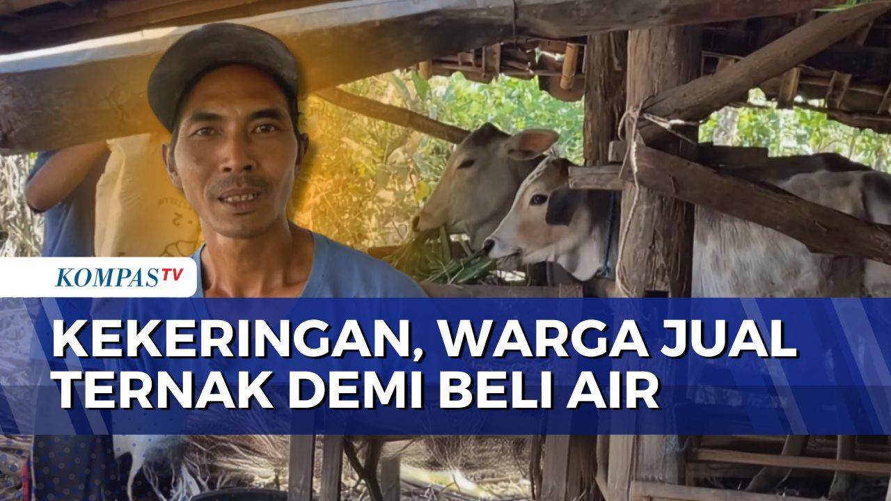 Kekeringan Parah di Gunungkidul, Warga Terpaksa Jual Ternak Demi Beli Air Bersih | SAPA MALAM