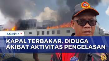 Kronologi Kebakaran Kapal Prince Soya di Samarinda, Ddiduga Dipicu Percikan Pengelasan |BERITA UTAMA