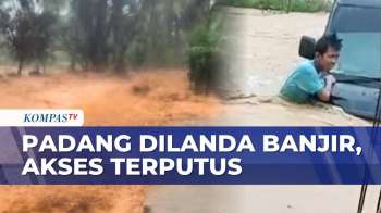Detik-detik Banjir Rendam Kota Padang, Jembatan Putus dan Warga Dievakuasi | BERUT