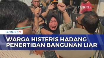 Tak Terima, Warga Histeris Hadang Penertiban Bangunan Liar di Jakpus | BERUT