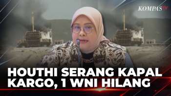 Houthi Serang Kapal Kargo di Yaman, Kemlu: 2 WNI Terluka dan 1 Hilang | KOMPAS MALAM