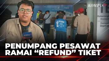 Penerbangan Dibatalkan Imbas Erupsi, Penumpang Ramai-Ramai 'Refund' Tiket | KOMPAS MALAM