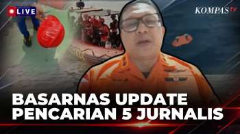 [FULL] Pencarian Jurnalis Hilang Kontak, Basarnas Soal Temuan Helm & Pelampung: Masih Diidentifikasi