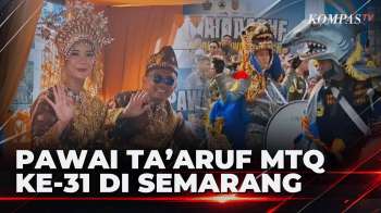 Kemeriahan Pawai Ta'aruf MTQ Ke-31 Di Semarang, Diikuti 35 Kabupaten Dan Kota | SAPA PAGI