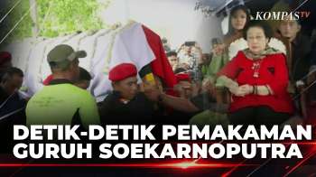 TERBARU! Selawat Berkumandang Iringi Prosesi Pemakaman Guruh Soekarnoputra Di TPU Karet, Senin(26/9)