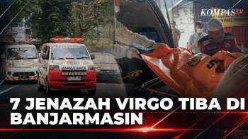 Tujuh Jenazah Tambahan Virgo Transport 8 Tiba di RS Bhayangkara Banjarmasin | BERUT