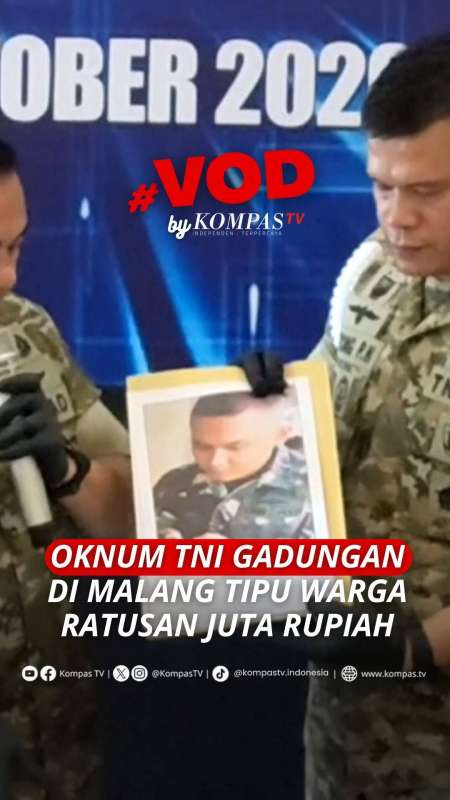 OKNUM TNI GADUNGAN DI MALANG TIPU WARGA RATUSAN JUTA RUPIAH