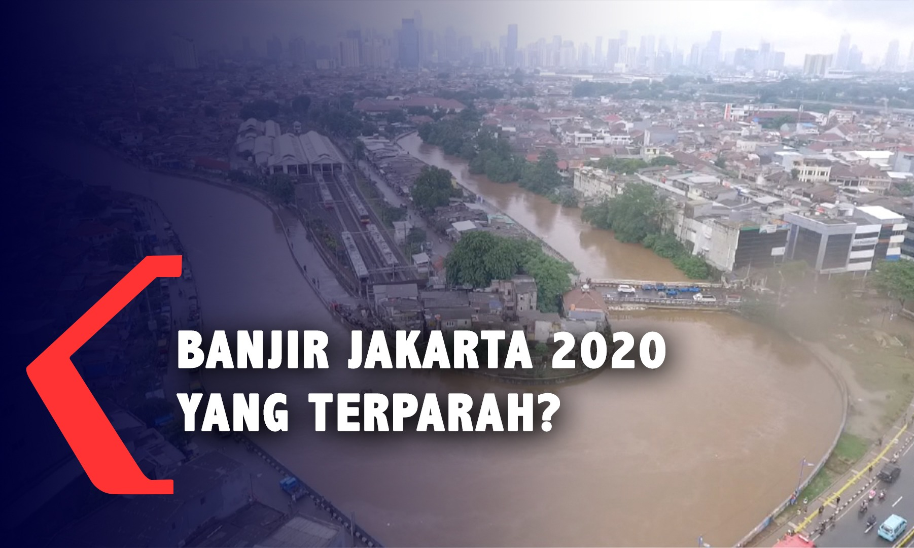 Banjir Jakarta 2020 adalah yang Terparah?