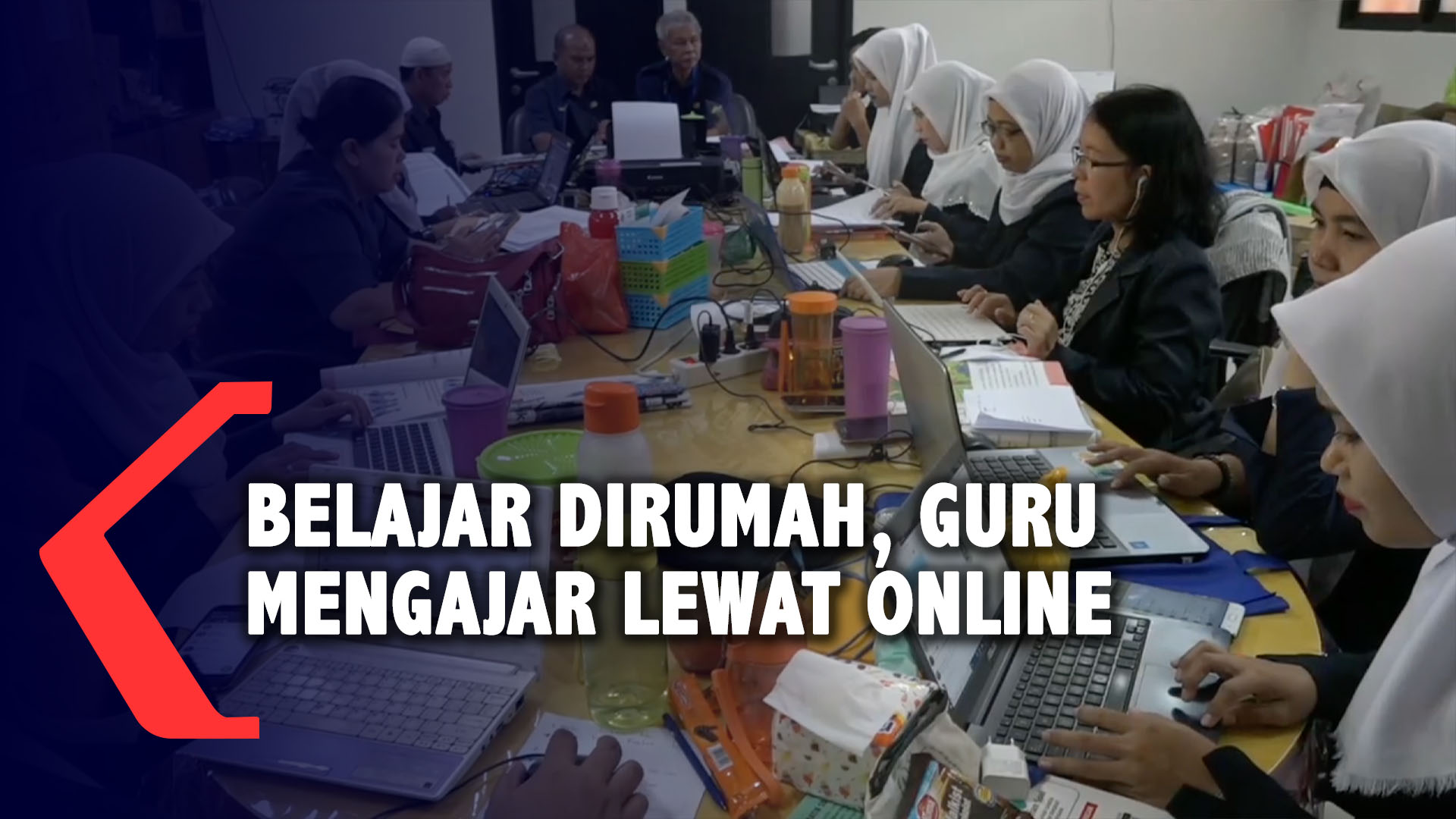 Hasil gambar untuk guru mengajar dirumah