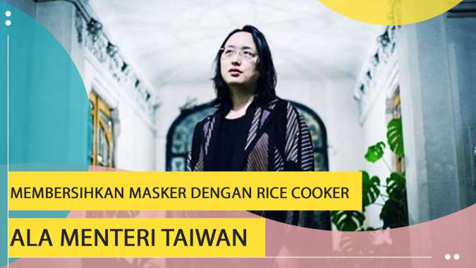 Cara Membersihkan Masker Klinis dengan Rice Cooker ala Menteri Taiwan