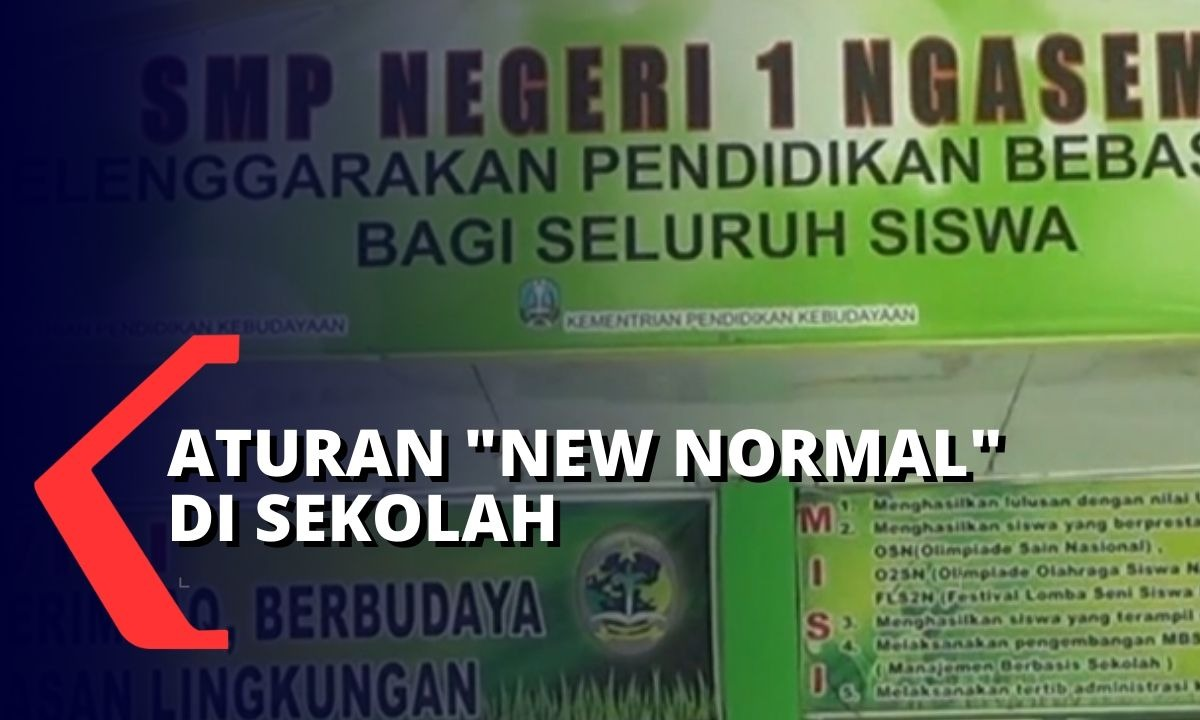 New Normal Di Bidang Pendidikan Begini Penjelasannya
