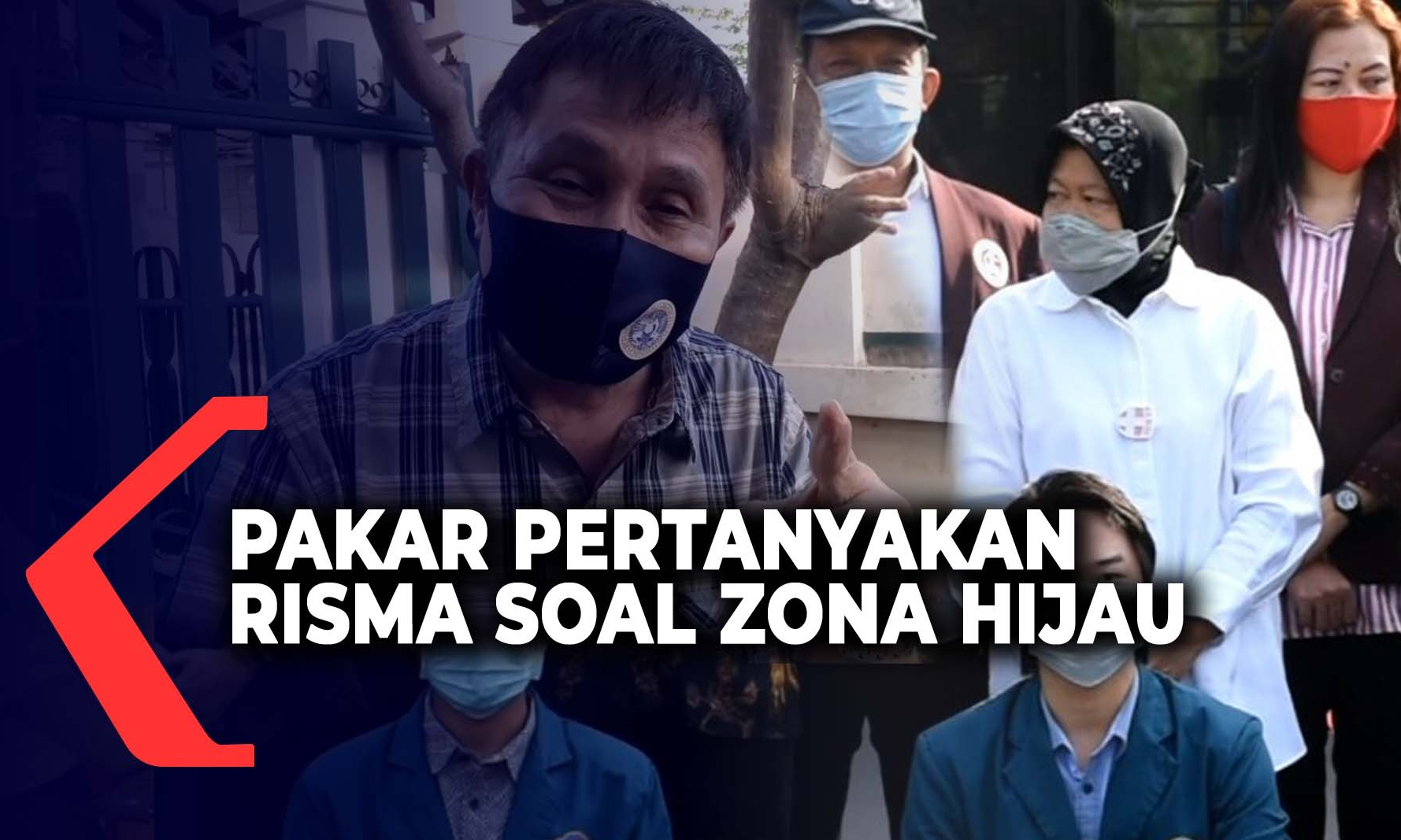 Klaim Risma Surabaya Zona Hijau Dipertanyakan