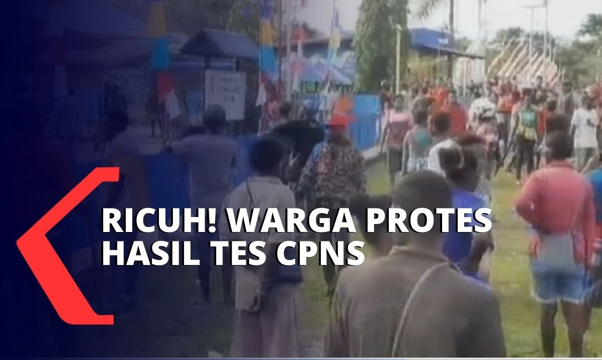 Protes Hasil Tes CPNS 2018, Warga Berusaha Bakar Kantor Bupati