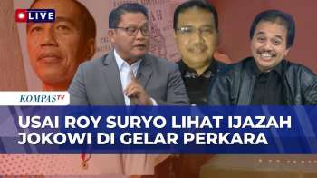 Debat Roy Suryo & Pengacara Jokowi Usai Ijazah Diperlihatkan, Sidang Segera Digelar? | KOMPAS PETANG