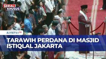Tarawih Perdana, Jemaah Padati Masjid Istiqlal Jakarta | KOMPAS MALAM