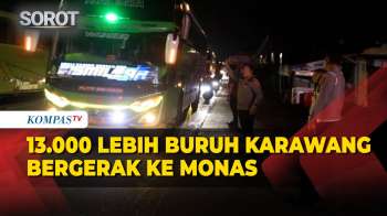 Peringati May Day 2026, 13.609 Buruh dari Karawang Berangkat ke Jakarta!
