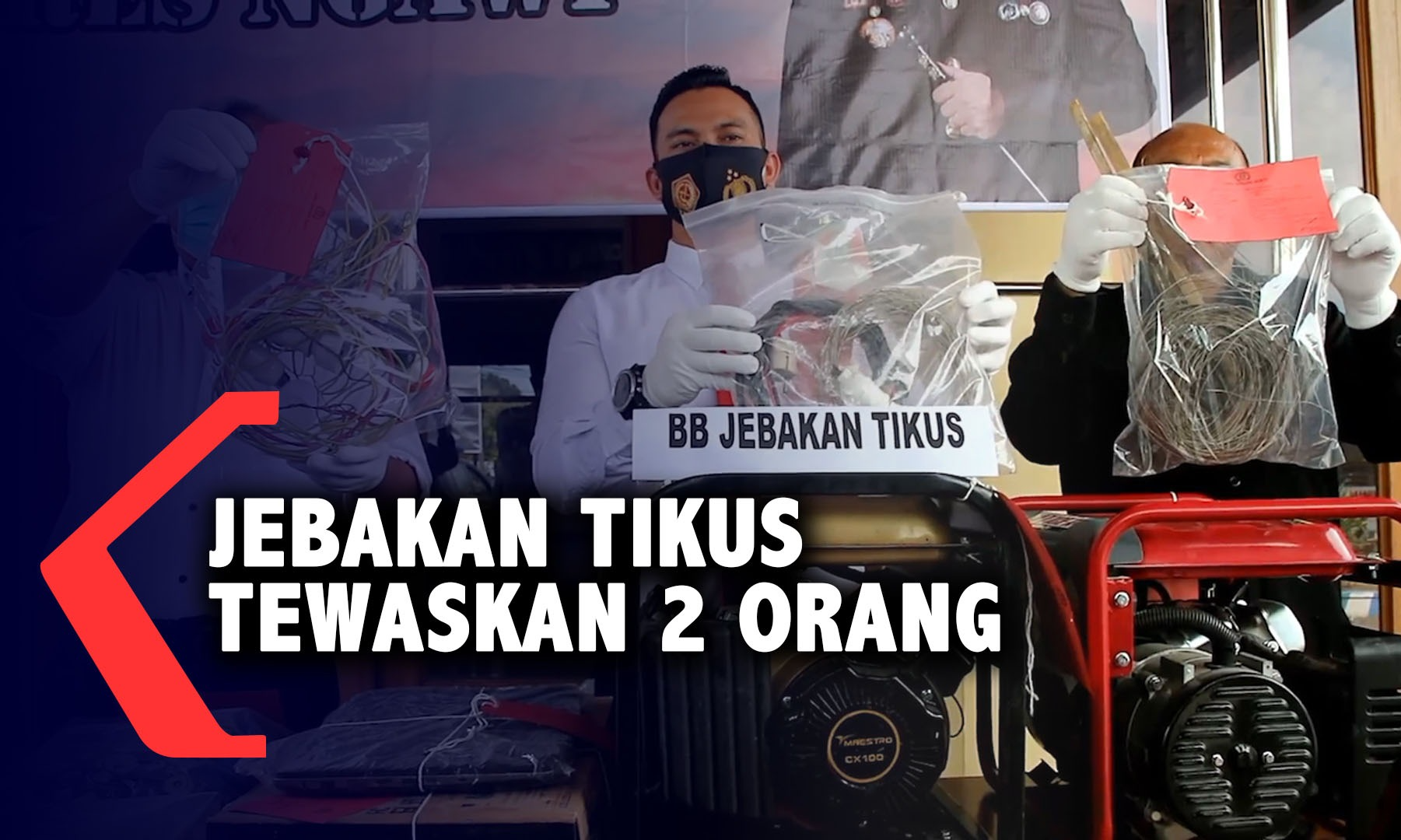 Jebakan Tikus Di Sawah Tewaskan 2 Orang Pemiliknya Ditetapkan Tersangka