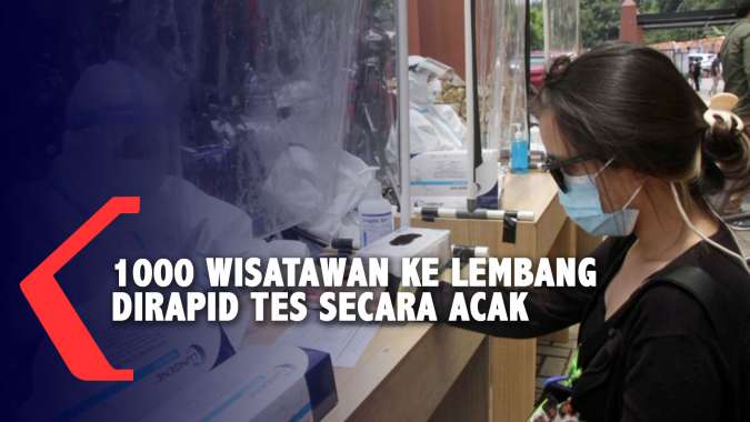 Rapid Test Acak Diterapkan di Kawasan Wisata Khususnya Taman Wisata Lembang